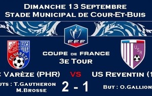 Coupe de France : Un match de grande classe, mais Reventin battu