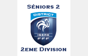 Seniors 2 : La poule de 2ème Division 2016/ 2017 également dévoilée !