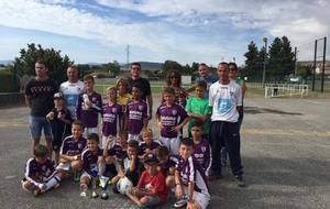 U11 : Un tournoi réussi, et une coupe à Davézieux