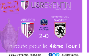 Coupe de France : Revivez l'exploit de l'US Reventin, vainqueur du Thonon Evian Savoie FC !