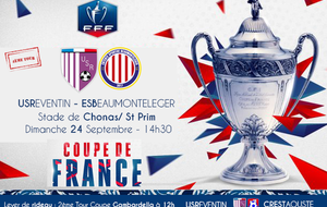 Coupe de France : US Reventin - ES Beaumontéléger au 4ème Tour
