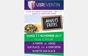 Matinée Moules Frites de l'USR le 11 novembre