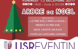 Arbre de Noel de l'USR vendredi 15 décembre à 19h