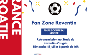 France-Croatie retransmis au Stade de Reventin !