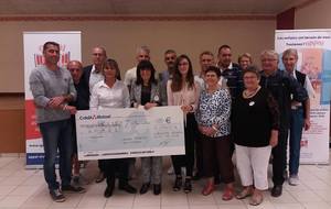 Solida'Foot : Un chèque reccord de 19 600 euros remis à l'APPEL