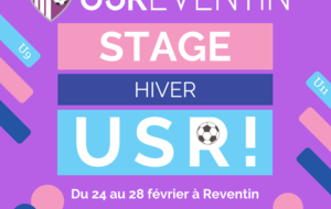 Les inscriptions au Stage d'Hiver (U9 à U11) sont ouvertes !