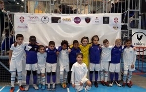 U9 : L’US Reventin au milieu des plus grands clubs français à l’Olympic Futsal Cup !