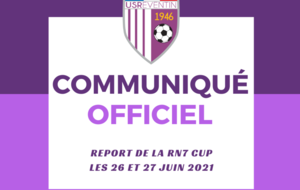 Communiqué officiel : Report de la RN7 Cup les 26 et 27 juin 2021
