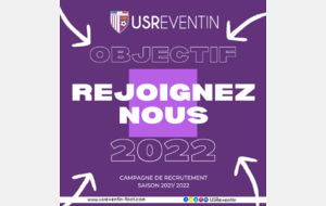 Objectif 2022 : Rejoignez l’US Reventin pour un avenir serein !