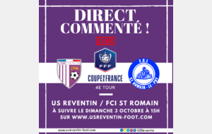 Coupe de France : Suivez US Reventin - St Romain le Puy en direct live commenté !