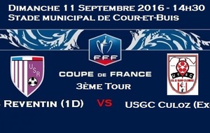 Coupe de France - 3e tour : US Reventin - US Grand Colombier