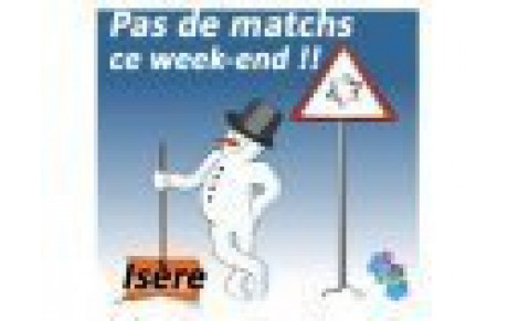 Annulation des rencontres
