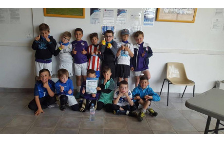 Stage U7/ U9 : Une belle journée sportive pour nos jeunes pousses !