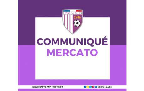 Mercato : Déjà 5 renforts officialisés pour le groupe Seniors !
