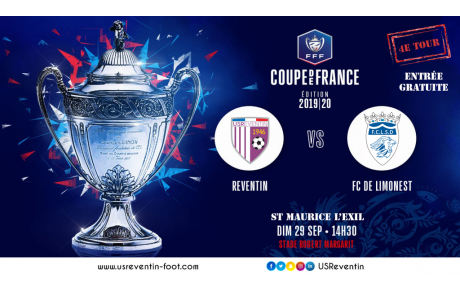 Coupe de France : US Reventin (D2) - FC Limonest SD (N3) en direct live !