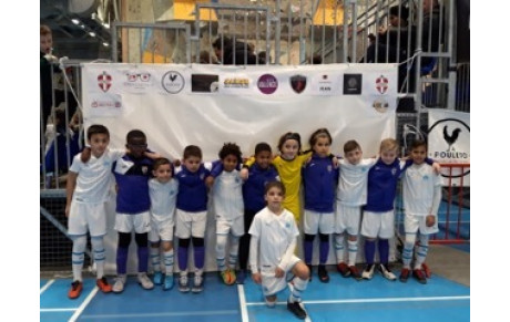 U9 : L’US Reventin au milieu des plus grands clubs français à l’Olympic Futsal Cup !
