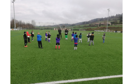 Une semaine de stage pour nos jeunes joueurs afin de garder le contact du ballon !